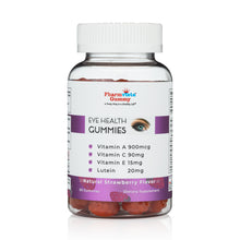 Eye Health Gummies - Vitamin A C E Supplement - Vegan Friendly, Non-GMO, Gluten Free - 60 Count