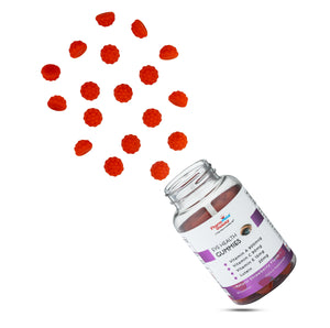 Eye Health Gummies - Vitamin A C E Supplement - Vegan Friendly, Non-GMO, Gluten Free - 60 Count